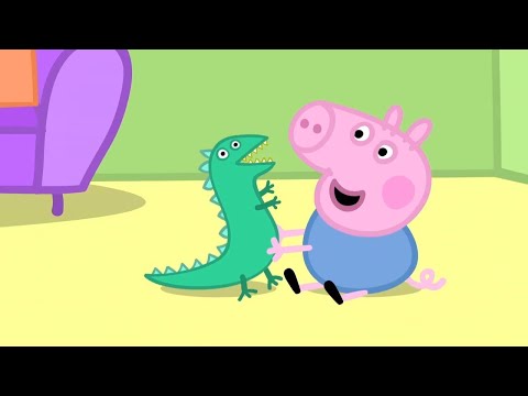 【Easy シリーズ】【ペッパピッグ】「探偵ペッパとジョージの恐竜くん」 （Peppa Pig Season 1 Episode 2 - Mr Dinosaur is Lost - Cartoons for Children）
