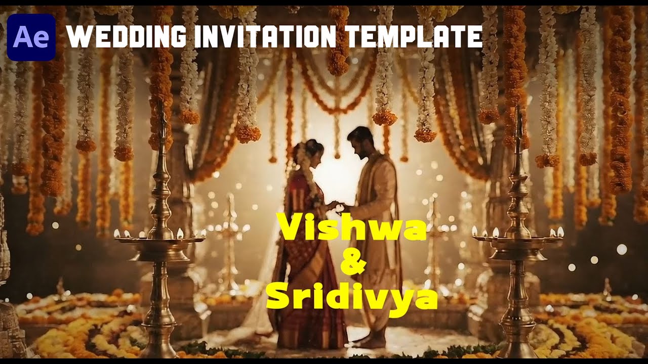 Wedding Invitation Promo – After Effects Template