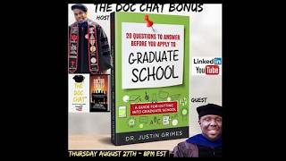 The Doc Chat BONUS - What Should I Know Before I Start Graduate School
