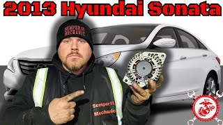 Mobile Mechanic Work Day (2013 Hyundai Sonata 2.4L Alternator Replacement)