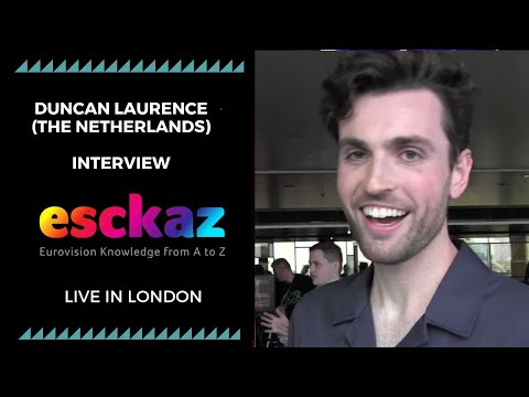 ESCKAZ in London: Interview with Duncan Laurence (The Netherlands at the Eurovision 2019)
