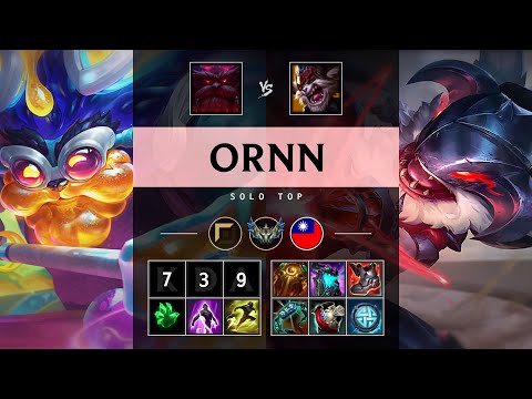 Ornn Top vs Kled - TW Challenger Patch 25.11