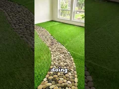 A Creative Idea Transformed His New House with a Stunning Grass Floor