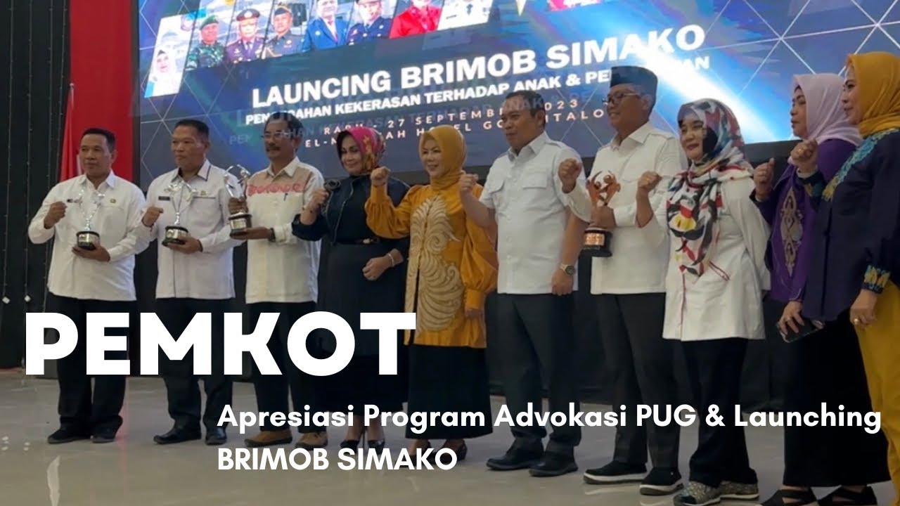 Pemkot Gorontalo Apresiasi Program Advokasi PUG & Launching BRIMOB SIMAKO