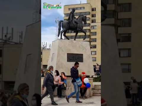 ✔👏Plaza de Bolívar de Tunja Boyacá Colombia😃👍