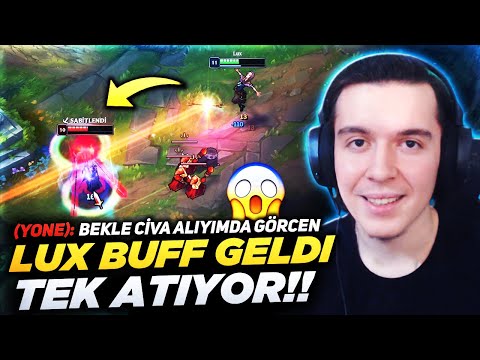 LUX'A BUFF GELDİ! | RAKİBİ HARİTADAN SİLMEK ARTIK ÇOK DAHA KOLAY!! | LUX MİD OYNANIŞ | Emre Bey