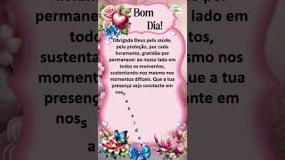 Linda Mensagem Bom dia   Fé e gratidão #bomdia #lindamensagem #fe #gratidão  #mensagem