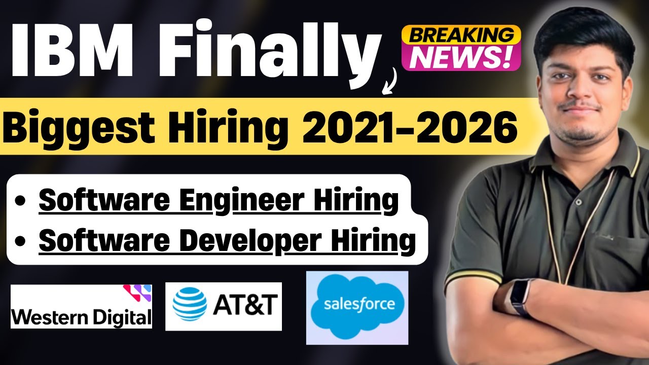 IBM Software Developer, Software Engineer Hiring | BE/BTech/MCA/MTech | Off-Campus Drive 2026-2021