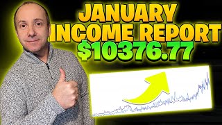$10,000+ Blogging Income Report - Jan 2022