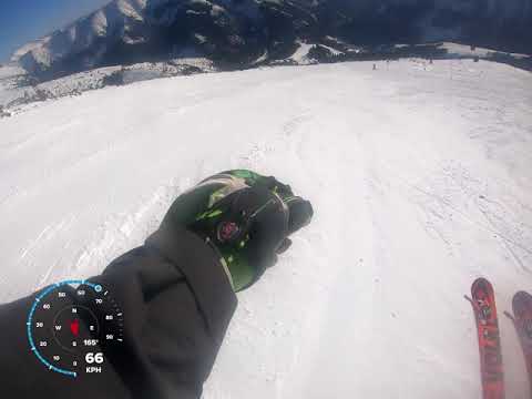 CHOPOK JASNA-  trasa 32 "Vyhliadková" (czarna trasa) 2022 02 13