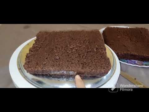 Eggless Chocolate Truffle cake/Sripriya's/Tamil Recipe