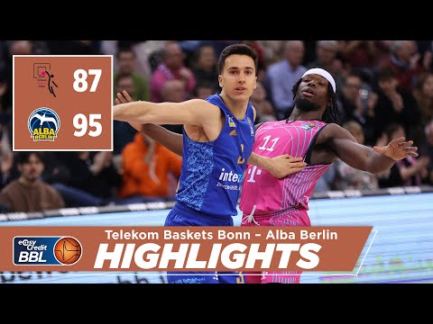 Telekom Baskets Bonn – Alba Berlin 87:95 | Basketball-Bundesliga Highlights