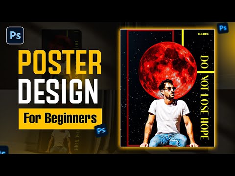 Poster Design Tutorial for Beginners! | Photoshop Tutorials | Graphic Design