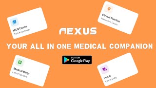 NEXUS - Your Medical companion - Download Now
