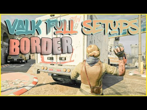 Valk Full Setups: Border | Valkyrie Camera Spots on Ranked Maps | Rainbow Six Siege
