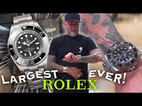 Richard Rawlings pulls out BIGGEST ROLEX EVER! Rolex DeepSea Challenge