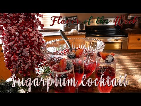 DELICIOUS SUGAR PLUM COCKTAIL