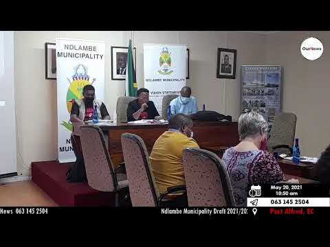 Ndlambe Municipality Draft 2021/2022 IDP/Budget Mayoral Imbizo Programme
