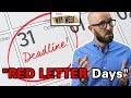 Why Week: Why are Special Days Called 'Red Letter Days'?