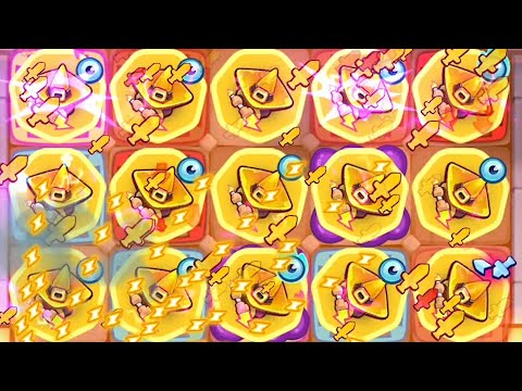 Synthetic Rank ALL MAX, Lightning Mage have settled into every seat, Co-op - Rush Royale Full Video