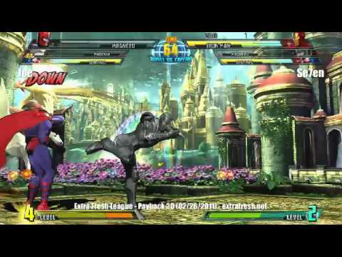 EFL Payback 3D - Marvel vs Capcom 3 Brackets - Joe vs Se7en