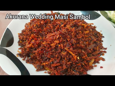 Akurana Wedding Masi Sambol recipe /Srilankan food