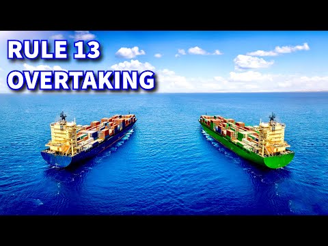 Rule 13:  Overtaking | Navigation Rules Of The Road | COLREGS