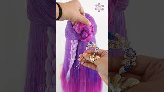 Easy hairstyle for girls 🎀 #braids #beauty #hair #viral #hairstyles