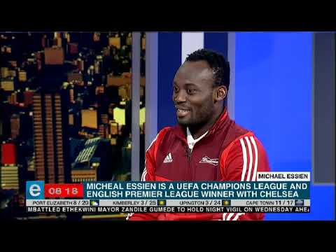 Ghana International, Michael Essien, is gracing our shores