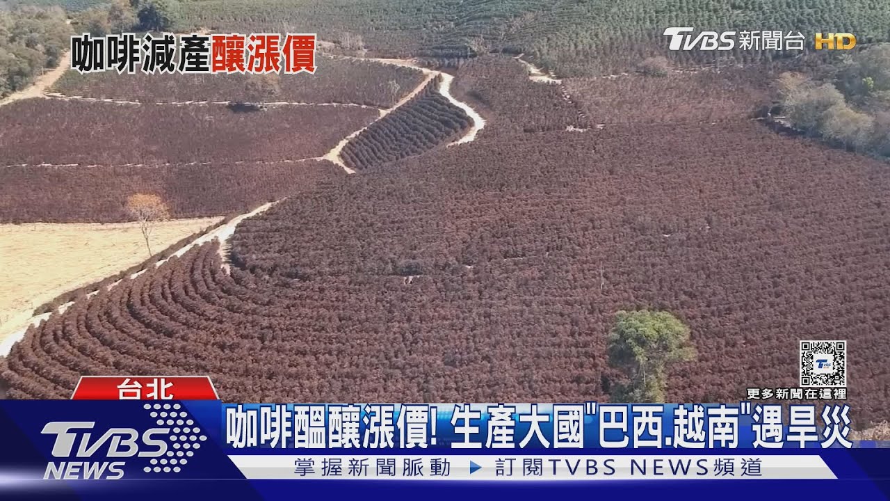 巴西、越南旱災衝擊! 咖啡產量大減「恐釀漲價」