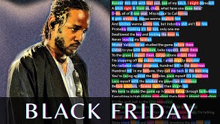 Kendrick - Black Friday | Lyrics, Rhymes Highlighted