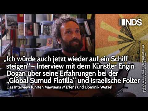 Künstler Engin Dogan über seine Erfahrungen bei der „Global Sumud Flotilla“ & israelische Folter Video-Thumbnail von YouTube