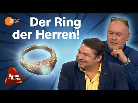 Video Thumbnail: Ein Ring, sie zu begeistern: Herrenring aus Gold entpuppt sich als „sein“ Schatz | Bares für Rares