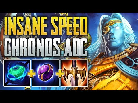 MOVESPEED HASTE BUILD IS RIDICULOUS! Chronos ADC Gameplay (SMITE Conquest)
