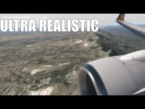 Wonderful landing Cyprus-Ercan Airport 2019✈ X-Plane 11