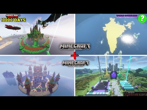 Ghostoo ROHAN - How to download and Install @BulkyStar 10,000 Days Minecraft Hardcore World 😍|| In MCPE and JAVA