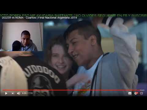 Quien debió ganar entre Dozer vs Roma/Reacción a la batalla