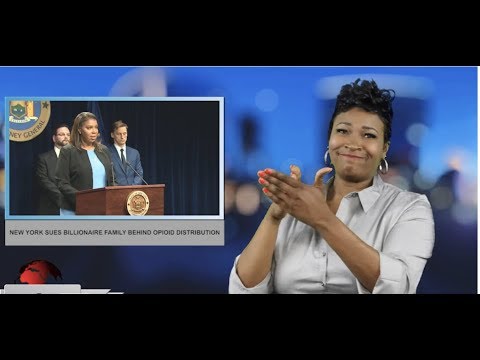 New York sues billionaire family behind opioid distribution (ASL - 3.28.19)
