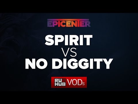 Team Spirit -vs- No Diggity EPICENTER EU Qualifiers, WB Semifinal, game 1