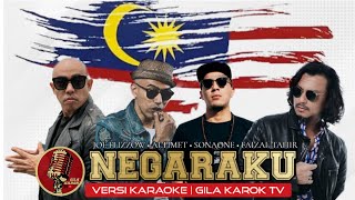 Download lagu NEGARAKU - JOE FLIZZOW, ALTIMET, SONAONE & FAIZAL TAHIR (VERSI KARAOKE) | GILA KAROK TV mp3