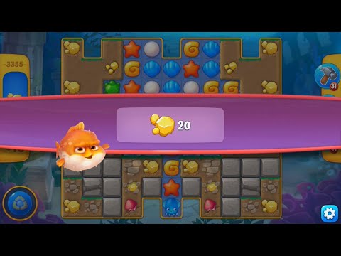 Fishdom Hard Level 3355. HD Quality