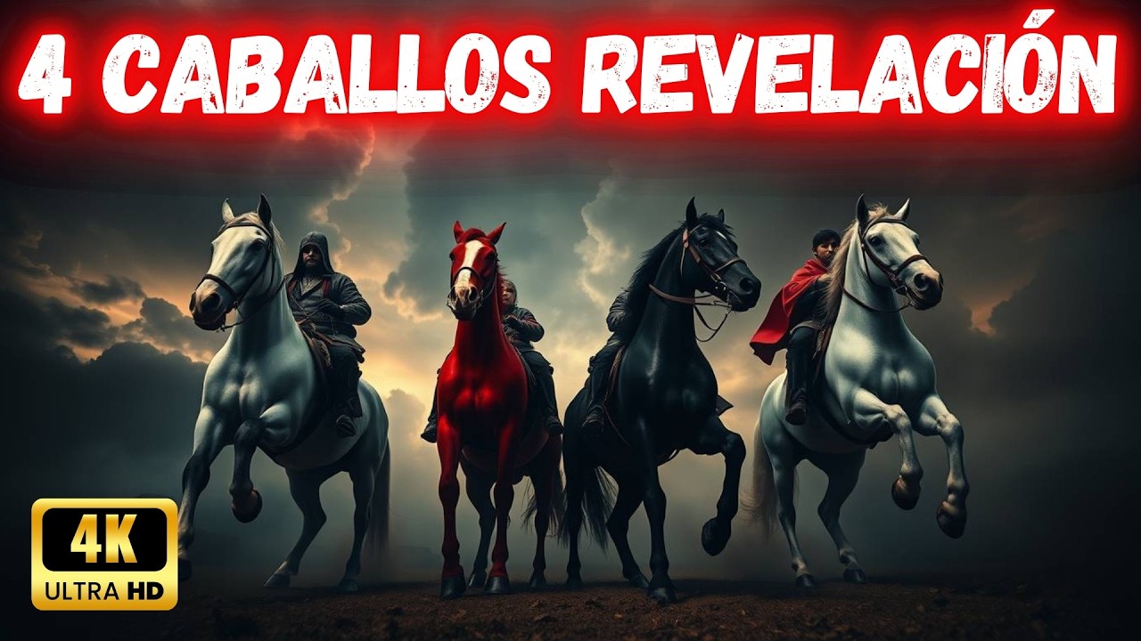 Los 4 caballos en el libro del Apocalipsis:  El fin de los tiempos
