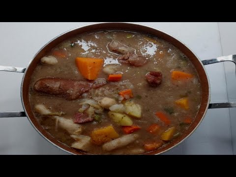 Old Fashion Bajan Beef Soup