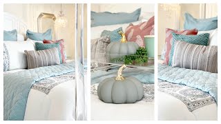 Master Bedroom Fall Bedding Refresh w/JCPenney