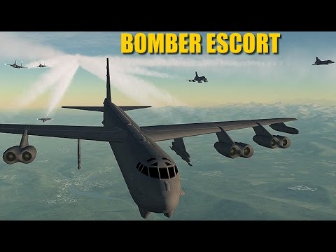 Reapers Escort B-52 Bombers | Mirage 2000 F-15 | DCS
