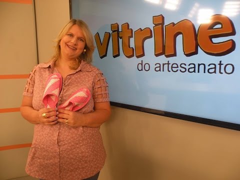 Chinelo de Quarto com Kátia Martinelli | Vitrine do Artesanato na TV