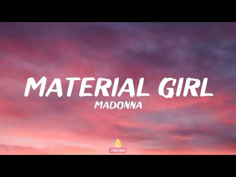 Madonna - Material Girl (Lyrics)