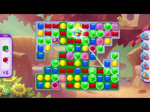 Homescapes Level 1560 - 14 Moves - No Boosters