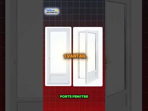 🌟 Offre spéciale portes-fenêtres dès 219€ TTC ! 🌟 Porte fenêtre pvc 219€ #renovation #construction