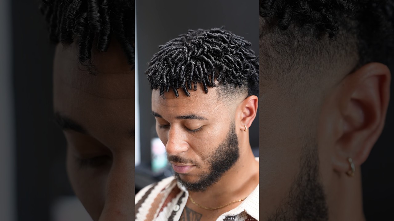 Transitional Curly Mullet Hairstyle